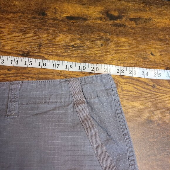 Vtg Beverly Hills Polo Club Rip Stop Cargo Shorts Sz 42 Stretch Y2K Streetwear - Picture 6 of 10